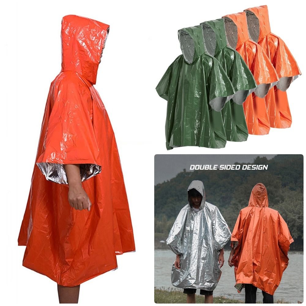 1Pcs Hiking Travel Tent Rainwe - Emergency Poncho Rain ulasan dan harga