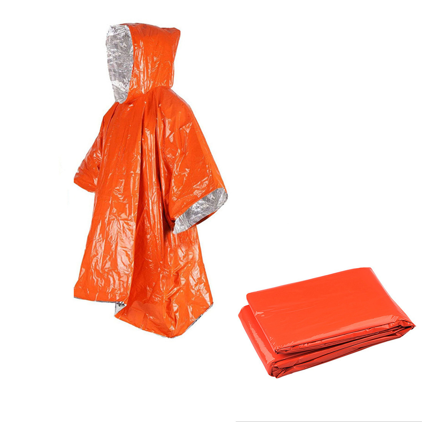 Emergency Disposable Aluminum  - Emergency Poncho Rain ulasan dan harga