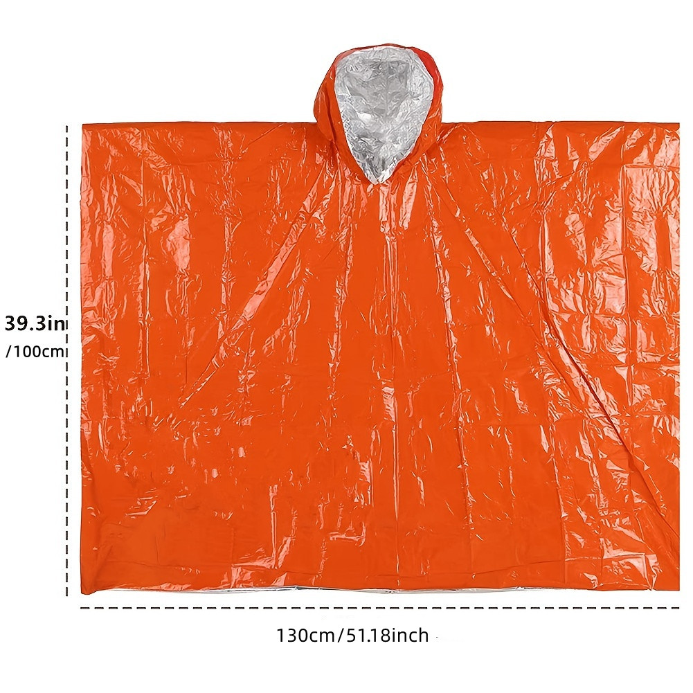 Emergency Disposable Aluminum  - Emergency Poncho Rain ulasan dan harga