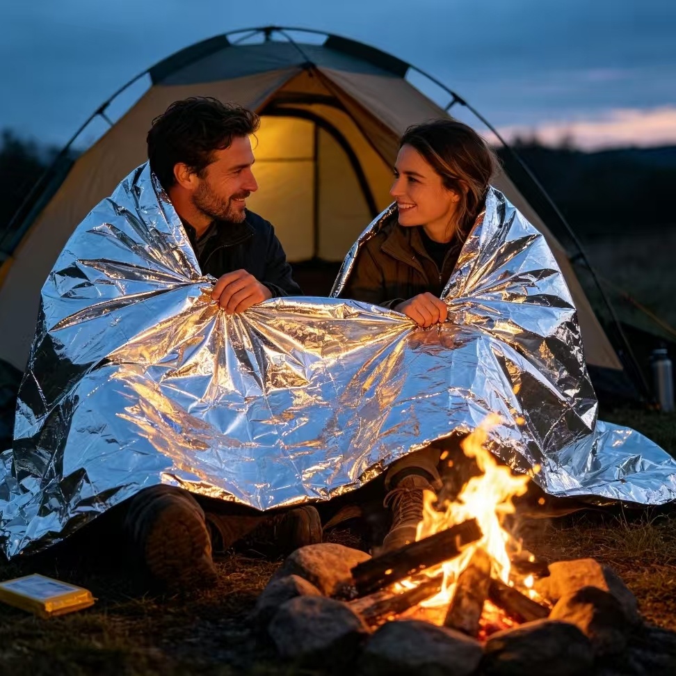 Mylar Thermal Emergency Blanke - Emergency Mylar Tent ulasan dan harga